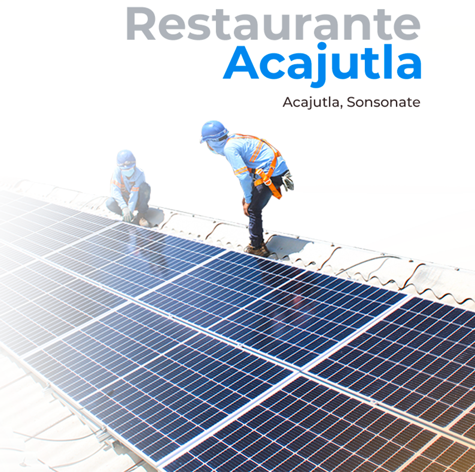 Planta fotovoltaica de Restaurante Acajutla