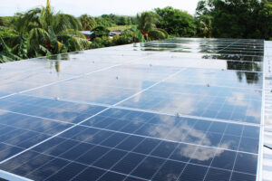 Paneles fotovoltaicos instalados
